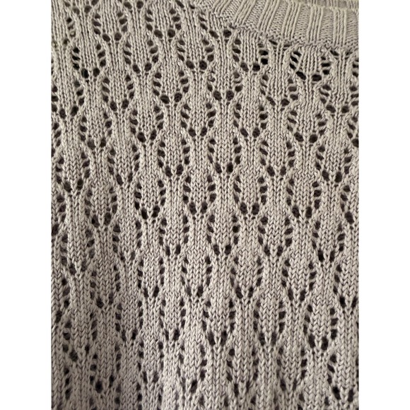 Reformation Lilac Rose Pointelle Sweater - Picture 5 of 7